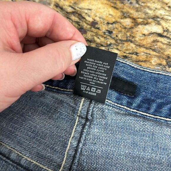 Sean John Cotton Medium Wash 90s Straight Leg Jeans Size 38 - Picture 6 of 10